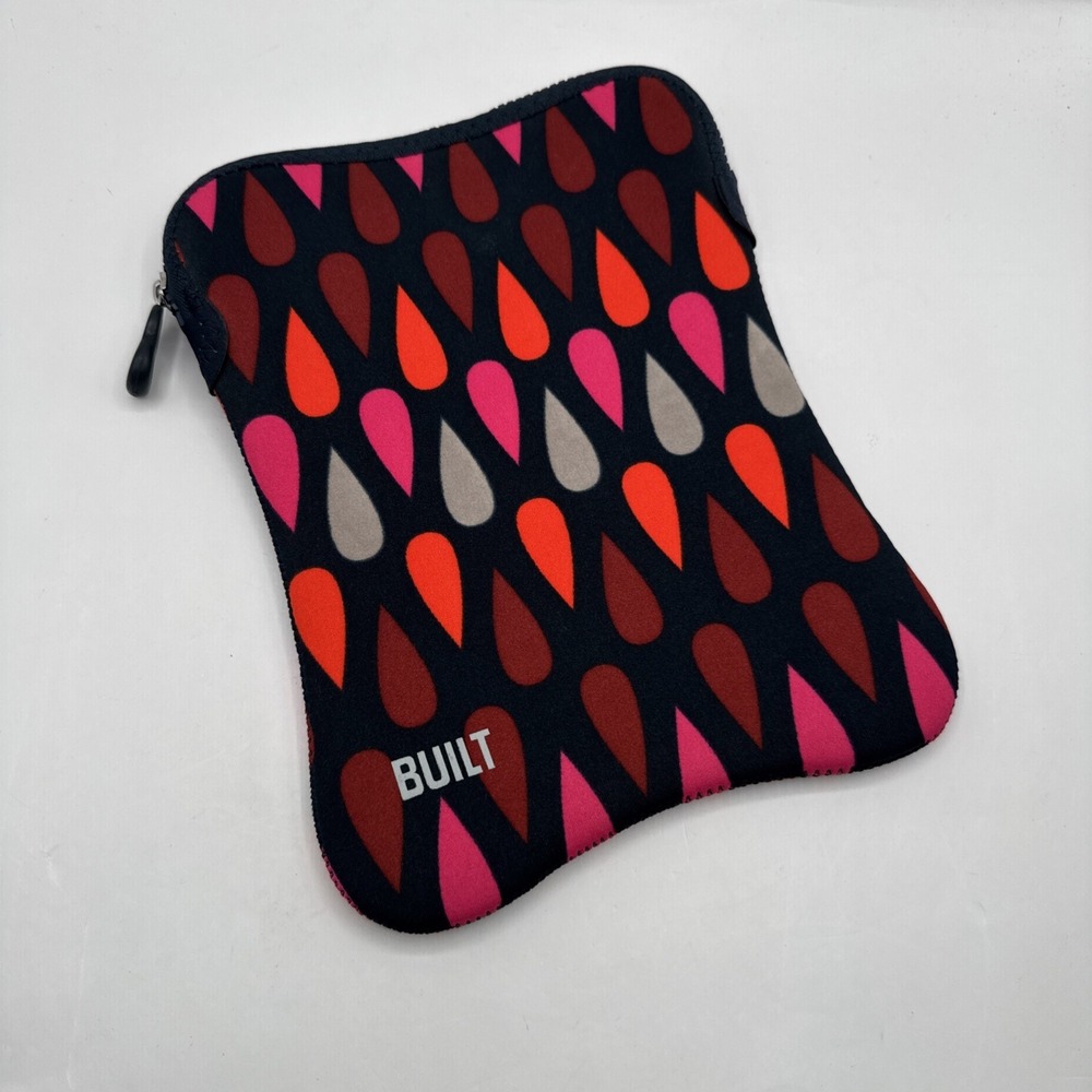 Built Slim Neoprene Sleeve for iPad,‎ Navy and Purple See measurements